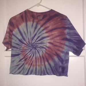 Tie dye crop top